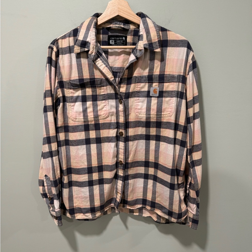 Carhartt women’s flannel size medium